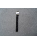 AUTHENTIC COACH BLACK PEBBLE LEATHER TASSEL HANG TAG  EUC - $12.60