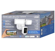 Flood Light Security Camera, Smart LED 1080P HD Wi-Fi Motion-Sensor, FEI... - $84.14