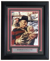 Robert Englund Signed Framed 8x10 A Nightmare On Elm St Photo Freddy Krueger JSA - £181.82 GBP