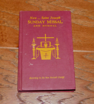 1970 New...Saint Joseph Sunday Missal and Hymnal Book Hardcover VINTAGE!! - £11.64 GBP