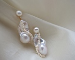 Natural Baroque Pearl Drop Earrings S925 Silver - $59.99