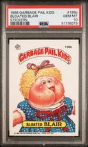 1986 Topps Garbage Pail Kids Series 4 OS4 Bloated Blair 136b Psa 10 Gem Mint Gpk - £90.52 GBP