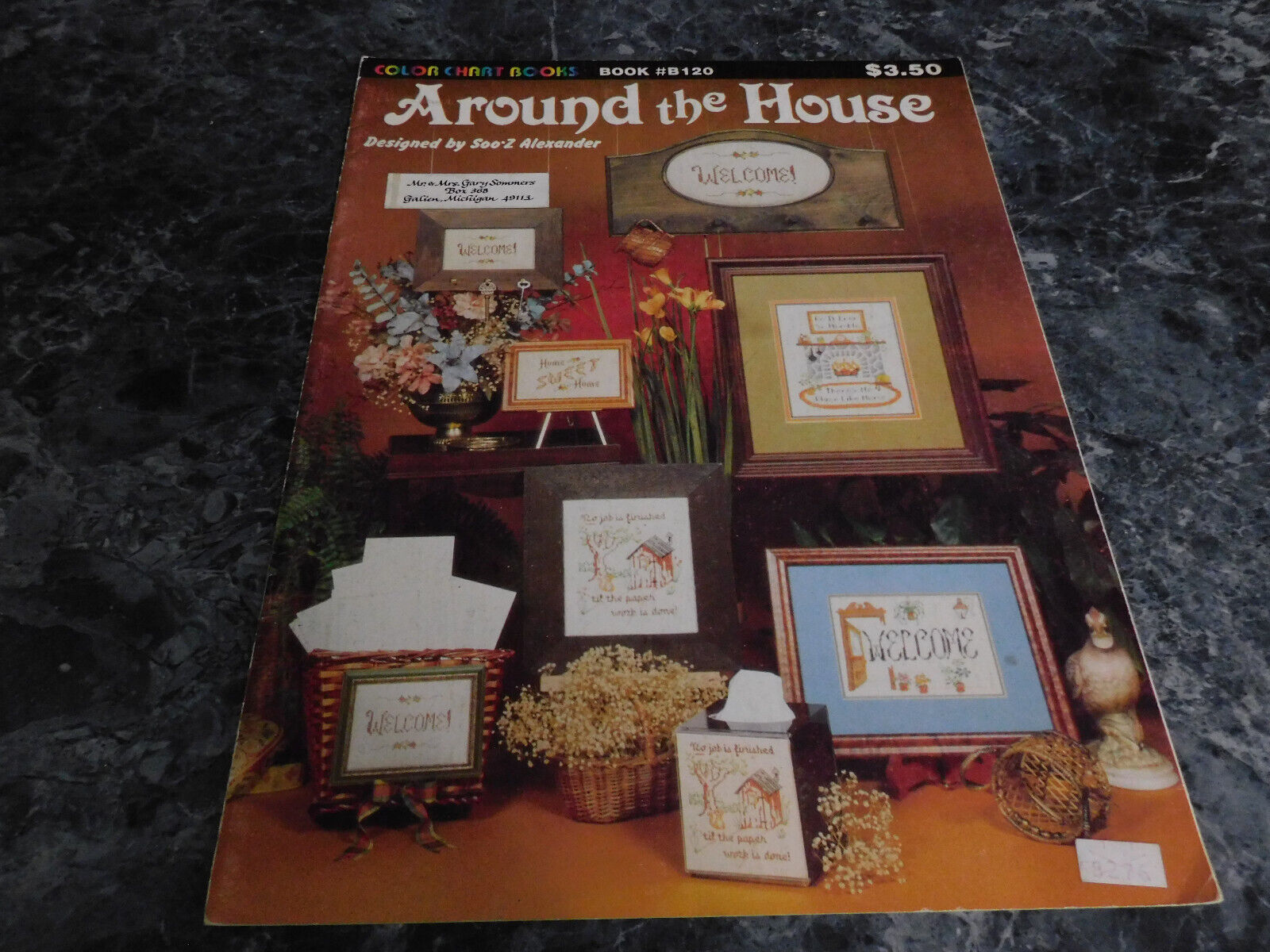 Around the House by Soo-Z Alexander Cross Stitch - $2.99