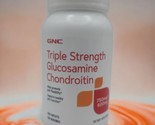 GNC Triple Strength Glucosamine Chondroitin 750mg/600mg 120 Caps Exp 04/... - £22.52 GBP