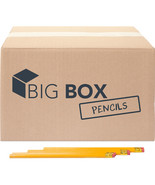 BIG BOX™ OF PENCILS - 500/CASE Yellow #2 with Eraser. Only  $99.50/Case ! - $136.51 CAD