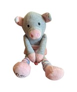 Scentsy Buddy 13” Sidekick Pippy The Pig Plush Gray Pink Nursery Scented... - £10.17 GBP