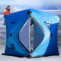 Outdoor Tent Winter Fishing Ice Fish Camping Tent QUALITY Cotton Camping... - £351.69 GBP