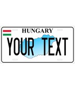 Hungary Map License Plate Car Auto Bike Motorcycle Custom Tag - $10.99+
