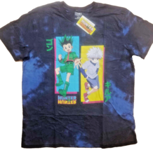 Hunter X Hunter Gon Killua Anime Mens Graphic Tie Dye T-Shirt 3XL New W Tags - £11.34 GBP