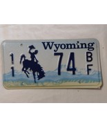 VINTAGE WYOMING LICENSE PLATES (PAIR)  NO LONGER IN USE-  PARK COUNTY 11... - $18.00