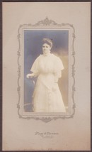Bernice Adelia Gould Day Cushman Cabinet Photo - Monmouth, Maine - £13.98 GBP