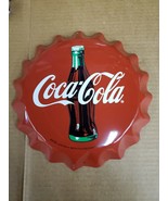Vintage Coca cola Bottle Cap Sign C - £139.05 GBP