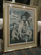 Miriam Dauber Lithograph Dancing People DÉCOR Art Framed-Pick ONE 1. - £161.13 GBP