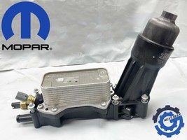 OEM Mopar Oil Cooler Filter Adapter Housing Assembly Dodge Jeep RAM 68105583A... - £204.45 GBP