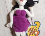 Natasha Fatale Plush Rocky And Bullwinkle Stuffed Toy with Tag 2000 Vintage - $9.85