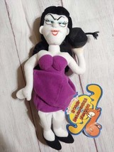 Natasha Fatale Plush Rocky And Bullwinkle Stuffed Toy with Tag 2000 Vintage - £7.74 GBP