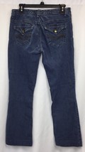 Nine West Womens sz 8/29 Jeans Dark Wash Denim Boot Cut Pants - £7.46 GBP