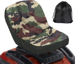 Camouflage Lawn Mower Seat Cover: Riding Tractor Seat Covers 600D Oxford... - $32.92
