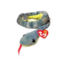 1997 Ty Beanie Babies Hissy The Snake Plush New - £3.92 GBP