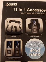 DreamGear i.Sound 11-in-1 Accessory Kit for iPod Nano 4th Gen. Factory S... - $14.99