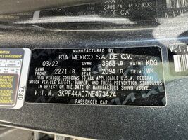 FORTE     2022 Fuel Vapor Canister 104843296Fuel vapor cannister only, n... - $88.28