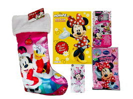 Minnie Mouse Christmas Stocking Bundle 6 piece set - £14.93 GBP