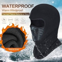 Balaclava Ski Full Face Mask Windproof Fleece Neck Warm For Winter Cold Weather - £11.74 GBP