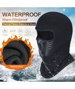 Balaclava Ski Full Face Mask Windproof Fleece Neck Warm For Winter Cold ... - £11.35 GBP