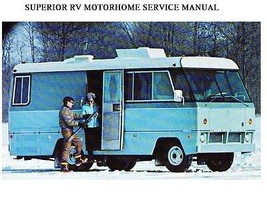SUPERIOR MOTORHOME SERVICE MANUALs 430pgs w/ RV Furnace AC Frig &amp; Heater... - $23.75