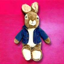 Dan Dee 20 Inch Peter Rabbit Plush Bunny Stuffed Animal in Blue Jacket - £11.47 GBP