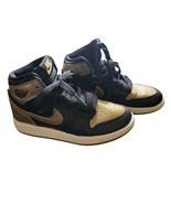 Little Kid&#39;s Jordan 1 Retro High OG Black/Metallic Gold-Sail FD1412 071 ... - £39.59 GBP