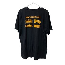 Canvas Brian Christopher T-Shirt New Year&#39;s 2022 Black/Gold Lettering 2XL - $10.00