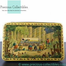 Extremely rare! Antique Snow White storage tin. Walt Disney collectible. - £391.08 GBP