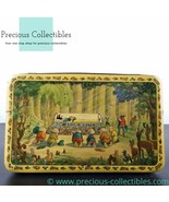 Extremely rare! Antique Snow White storage tin. Walt Disney collectible. - £389.24 GBP