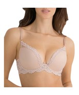 Smart &amp; Sexy Light Lined Signature Lace &amp; Mesh Bra Buff Color Size 36D NEW - $21.20 CAD
