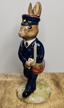 Royal Doulton Postman Bunnykins Figurine DB076 Vintage 1989 Graham Tongue - $61.70