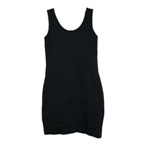 RAG Womens Black Sleeveless Cotton Knit Dress Size Small - $14.84