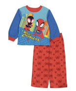 Toddler Boys&#39; Marvel  Spider-Man Print Fleece Pajama 2 pc. Set Sz 24 M NEW - €16,91 EUR