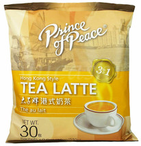 PRINCE OF PEACE 3 IN 1 HONG KONG STYLE TEA LATTE (30 SACHETS) - £19.78 GBP