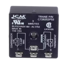 Trane BLPS24A9X180-AL1702, RLY01634, C728252P02, Relay, 3 Minute Time Delay - $3,314.35 MXN