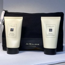 Jo Malone 3pc Set Lime Basil &amp; Mandarin Body &amp; Hand Wash Exfoliating Shower Gel - £21.75 GBP