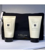 Jo Malone 3pc Set LIME BASIL &amp; MANDARIN Body &amp; Hand Wash Exfoliating Sho... - £21.71 GBP