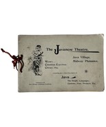 1893 Colombian Exposition Chicago World&#39;s Fair Javanese Theatre Booklet ... - $193.38 CAD