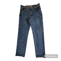Wrangler 47MWZ 33 X 33 Men Regular Fit Advanced Comfort Denim Blue Jeans... - $34.64