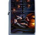Hot Anime Witches D5 Flip Top Dual Torch Lighter Wind Resistant - £13.21 GBP