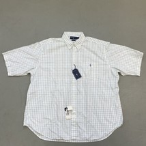 Polo Ralph Lauren NWT Mens Sz 2XL Button Up Short Sleeve Shirt Big Shirt... - £35.44 GBP