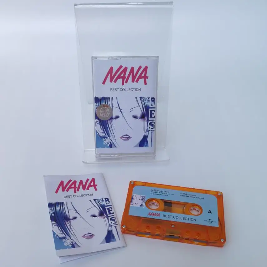 Ai Yazawa Best Collection NANA Anime Music Tape Cosplay Soundtracks Box Cassette - £10.99 GBP