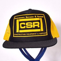 CSR Contractors Service &amp; Rentals Baseball Snapback Trucker Hat - £7.10 GBP