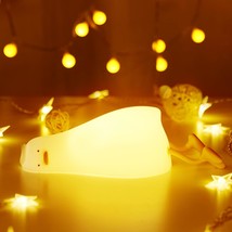 Duck Lamp,Duck Night Light With Charging Port,3 Level Dimmable Silicone Led Lyin - £23.97 GBP