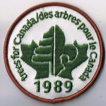 Scouts Canada Patch Trees For Canada 1989 - £3.99 GBP